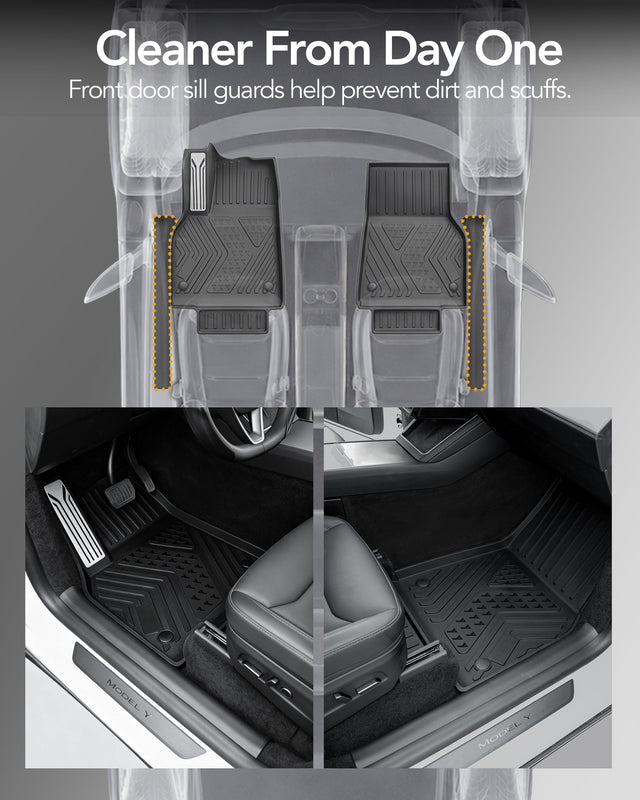 SUPER LINER PrecisionFit™ Tesla Model Y Floor Mats - The Ultimate Interior Protection System