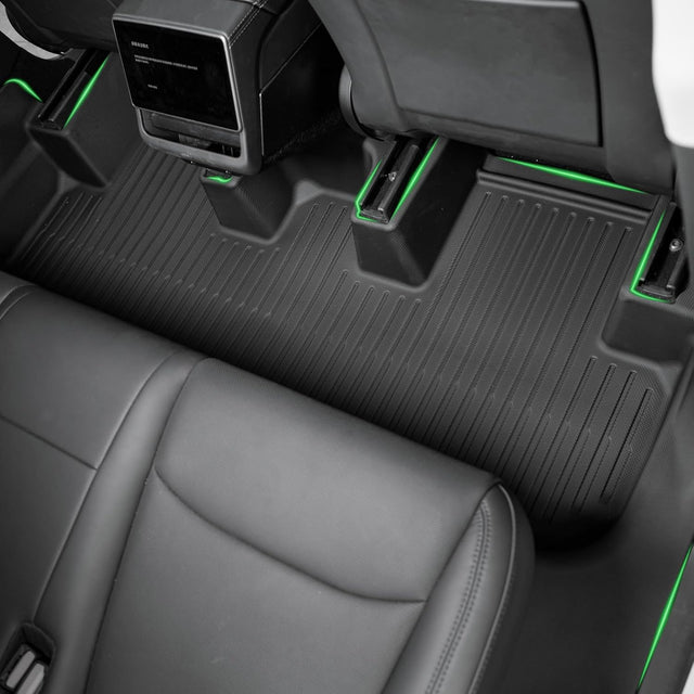 SUPER LINER 10-Piece Floor Mats Compatible with 2025-2026 Tesla Model Y Juniper - TPE Floor Liner& Accessories, CabinProtect™ Pro Kit Full-Cabin Protection System (Only fit Premium&Performance)