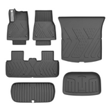 SUPER LINER MoldedFit™ Tesla Model Y Floor Mats — 6-Piece Floor & Trunk Set
