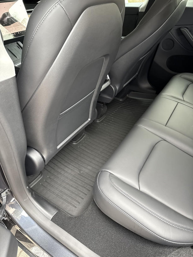 2025-2026 Tesla Model Y 주니퍼용 바닥 매트 – CabinProtect™ Pro 키트 풀 캐빈 보호 시스템