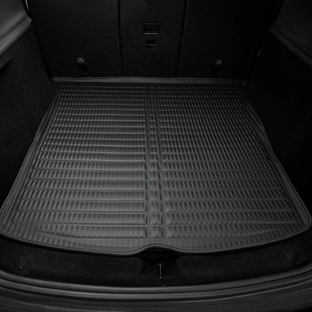 Tesla Model Y Juniper Soft Floor Mats (2025–2026) — CabinProtect™ Soft Series Full-Coverage System