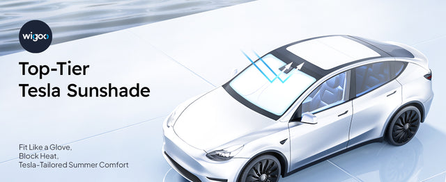 SUPER LINER 2 PCS Accessories for Tesla Model Y Juniper 2026 2025,CabinProtect Glass Roof Sunshade & Windshield Sun Shade [Never Sag,Graphene Iattice Reflective Layer] Heat Insulation Glass Sun Shade