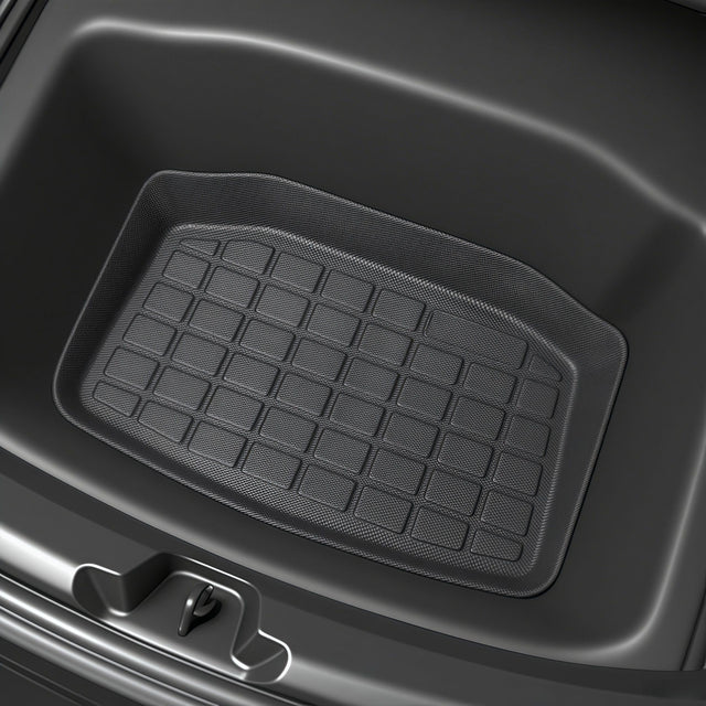 SUPER LINER 2021-2023 Tesla Model 3 Floor Mats 6-Piece Set Cargo Liners, Extra-Thick TPE All-Weather Pet & Child-Friendly Custom for Tesla Model 3 Accessories